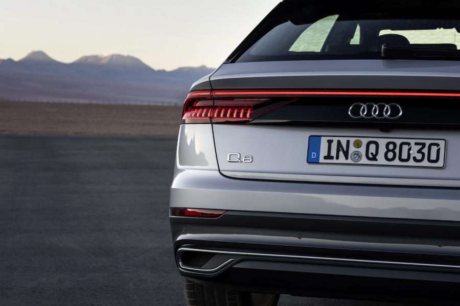 Детали экстерьера Audi Q8 50 TDI Quattro 2018 года  (WW) (фото 2 из 25)